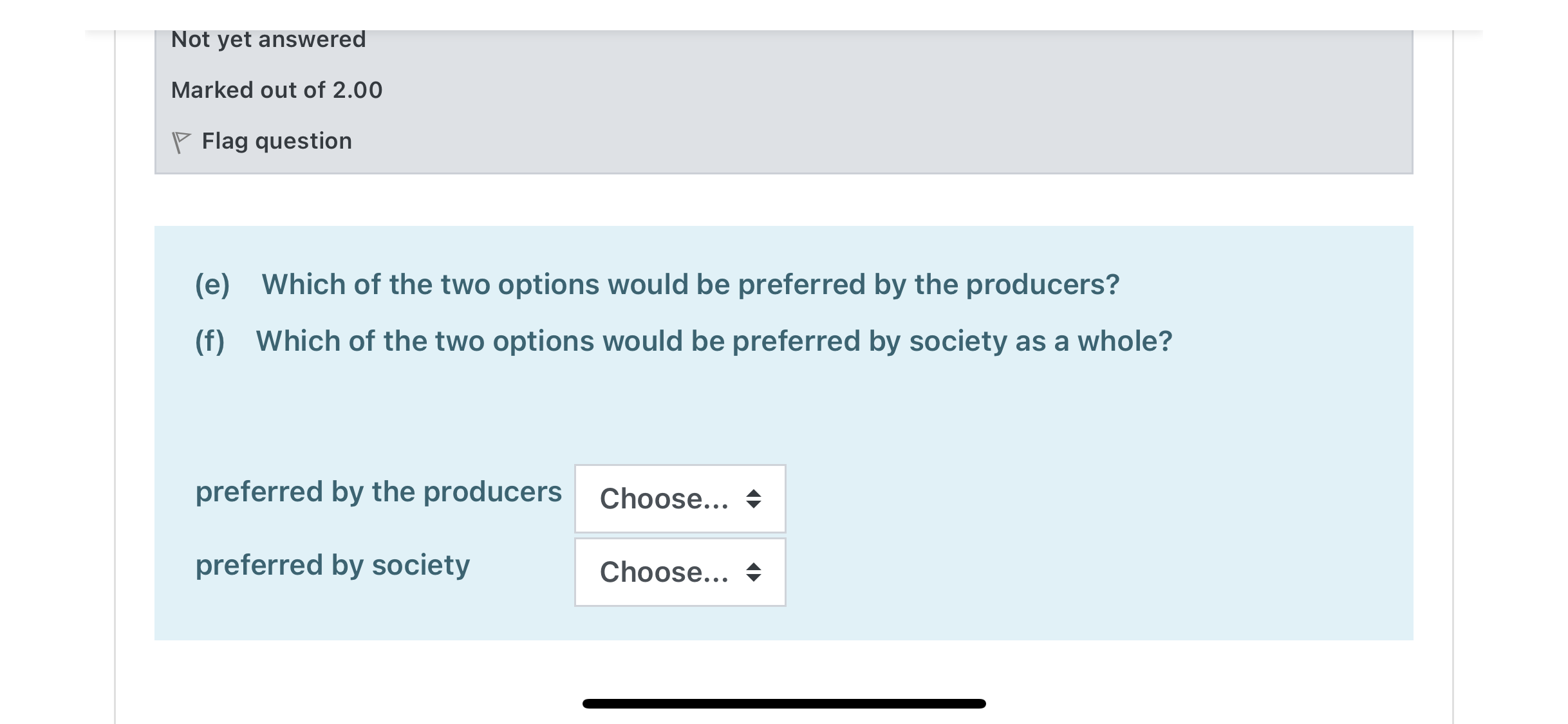 on demand Impact on supply Impact on price Impact on quantity Previous