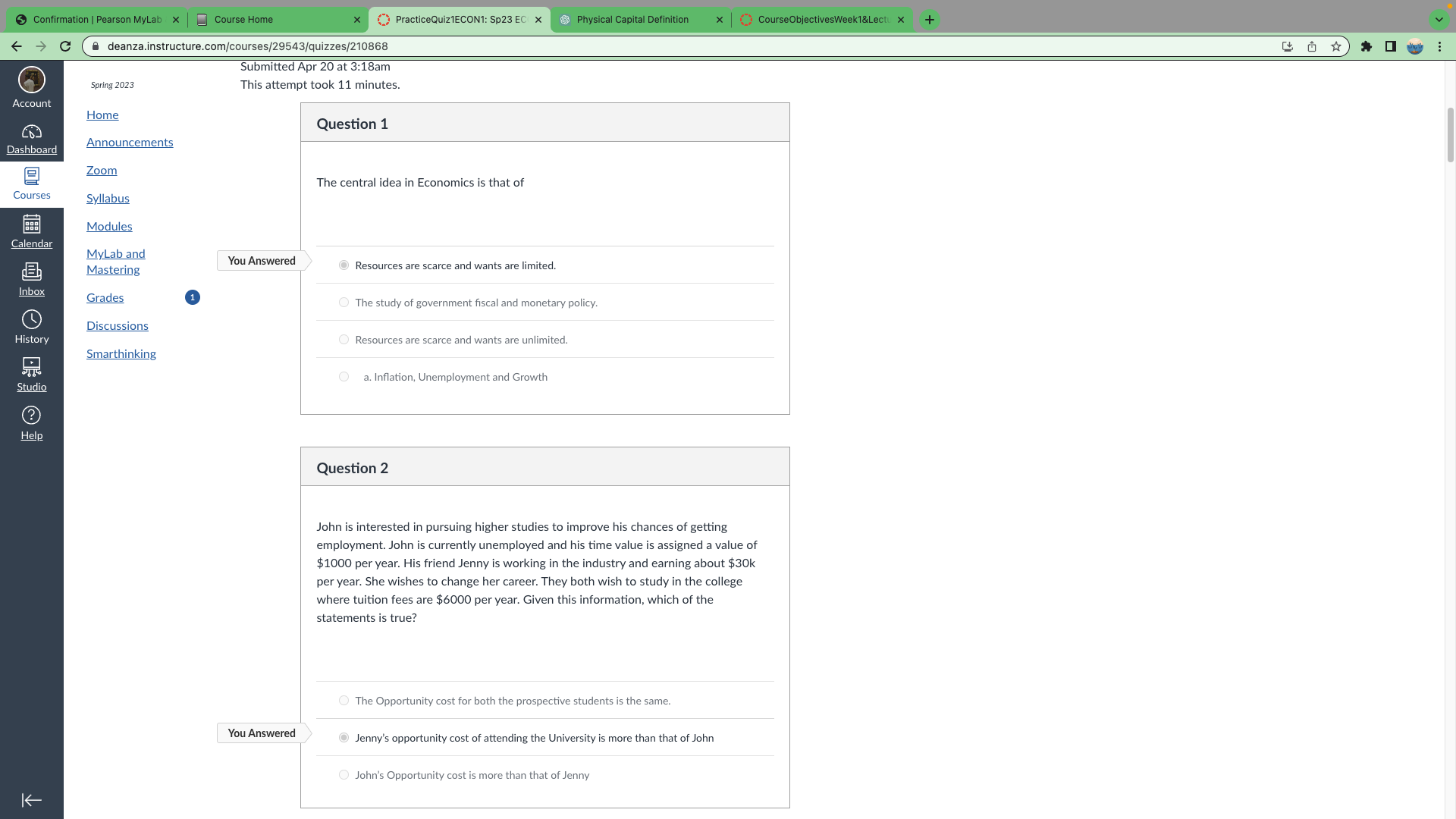 Home x Dynamic Study Modules - Lear X Physical Capital Definition x