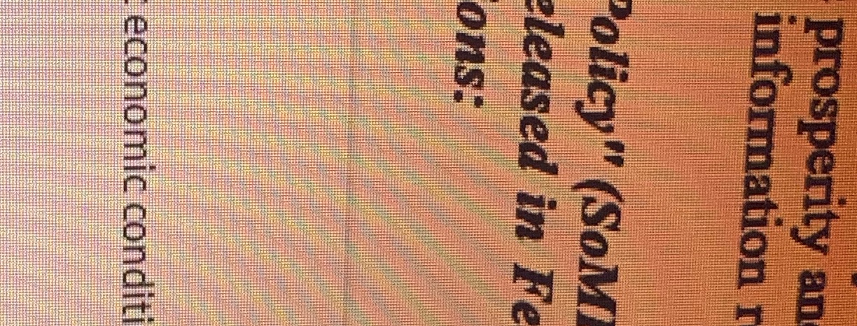 B. What are the main changes in the macroeconomic variables forecasted