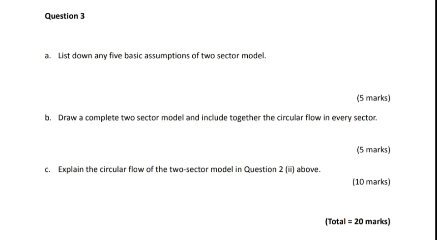 please help me to ans Question 3 a. List down any