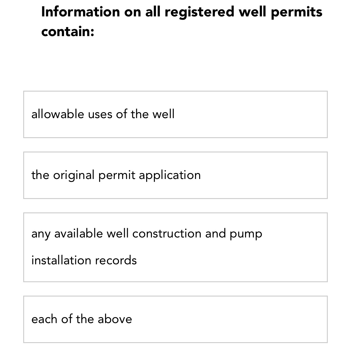  What is the correct answer to this question? This is for