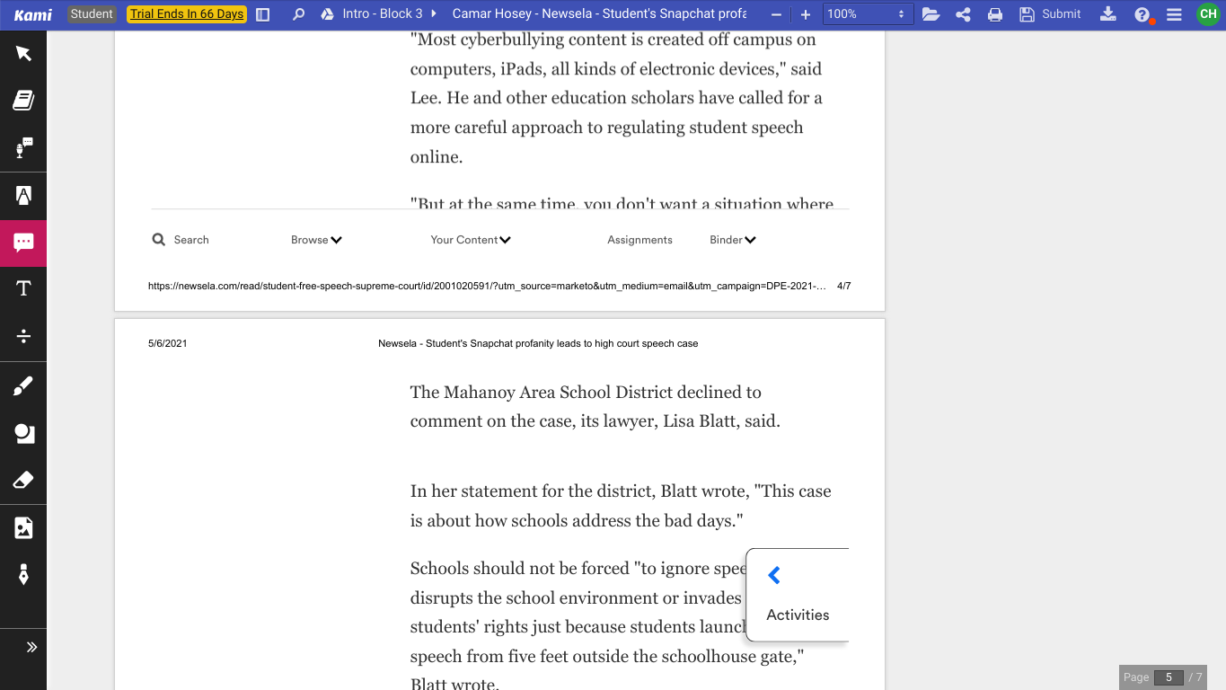 Liberties A Union (ACLU), the civil rights nonprofit group which is representing