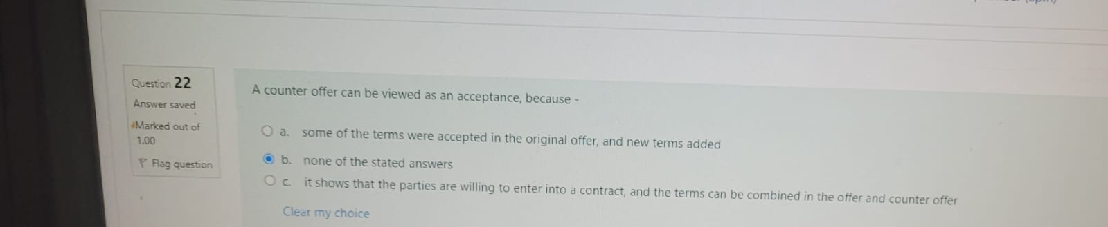 a number of contracts. He is concerned that some of the agreement