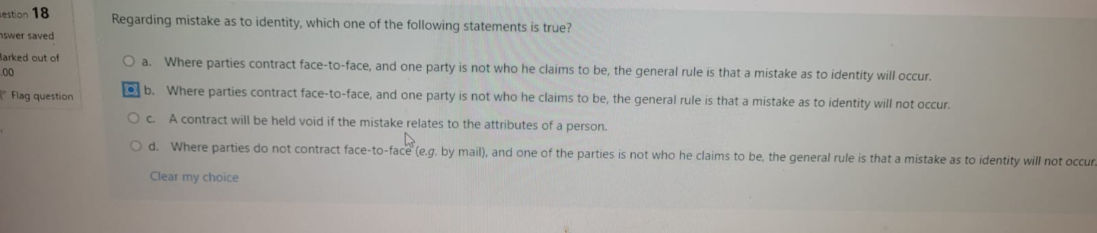 on the statement maker to ensure to inform the relevant party of