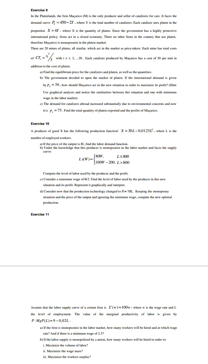 The compensating variation associated to this change in the price must be
