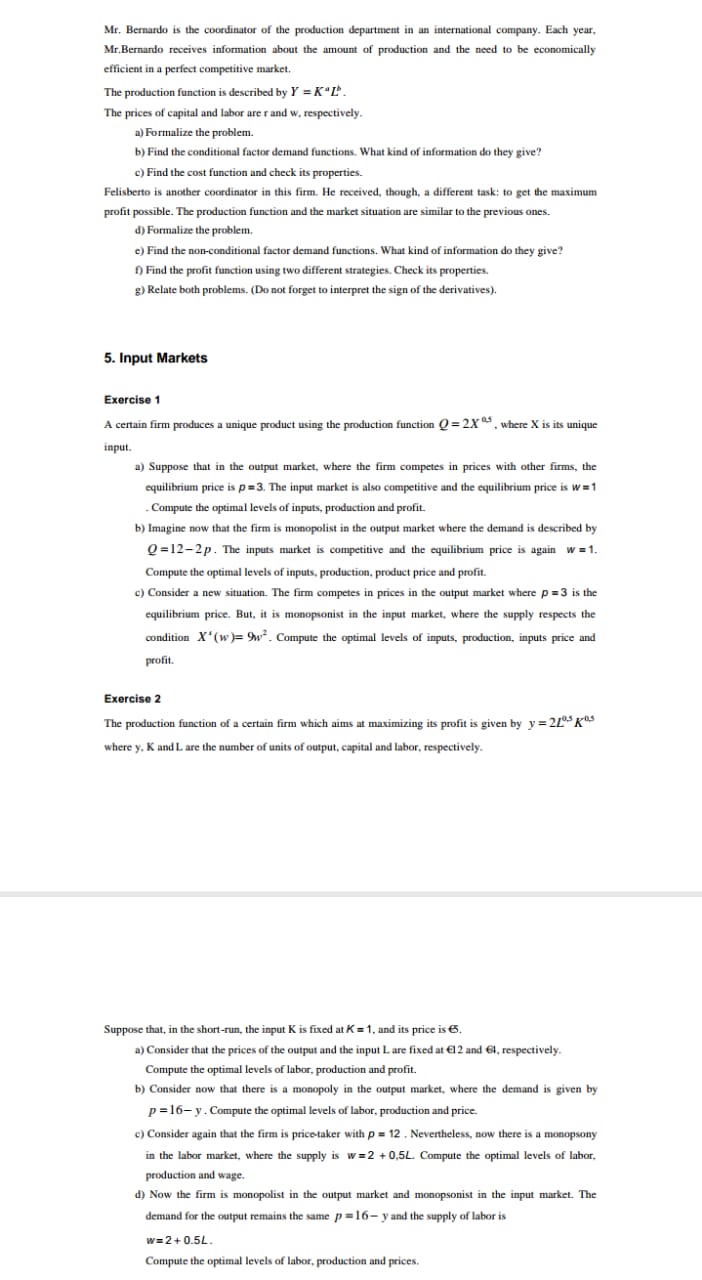 change in the price must be at least (1. Exercise 6 a)