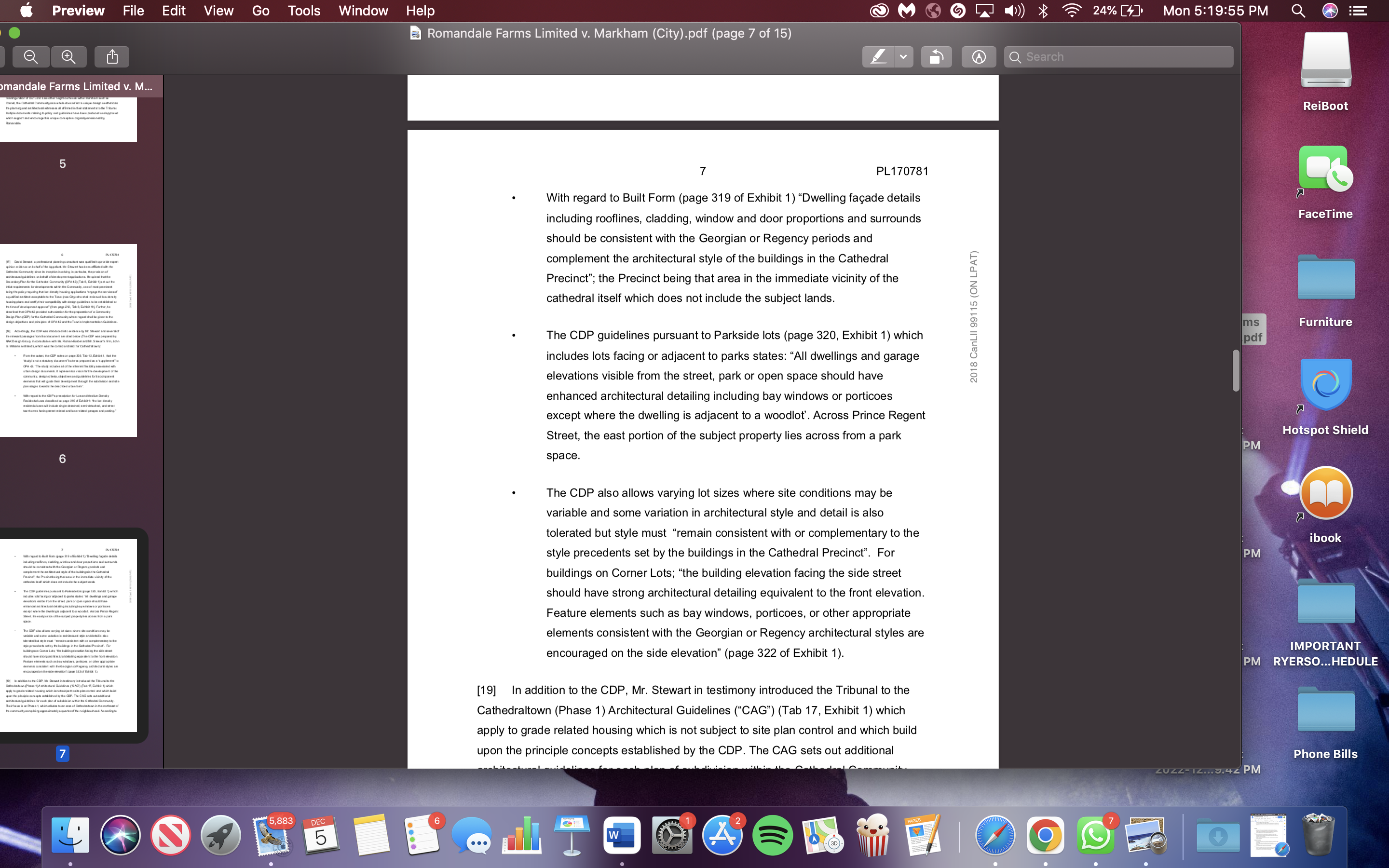 under the name Local Planning Appeal Tribunal (the "Tribunal"), and any reference