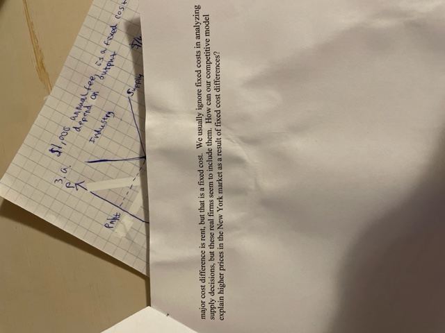 market) supply and demand curve and the long-run cost curves. I'm also