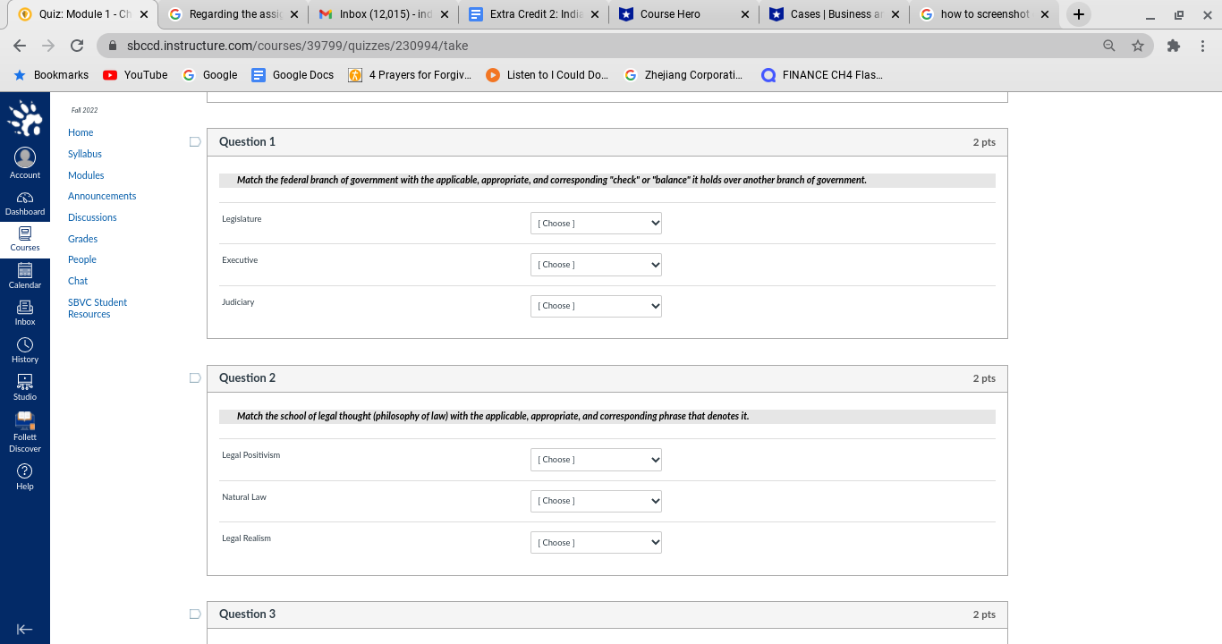 branch of government. Announcements Dashboard Discussions Legislature [ Choose ] Grades Courses