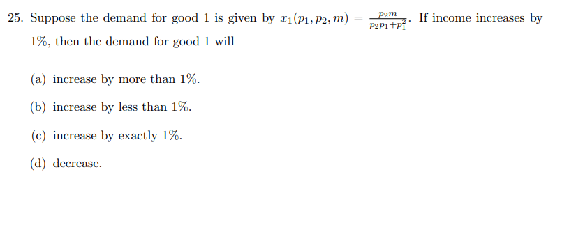demand function is :t(p} : 14 p and eonSUIELeI 2's demand function
