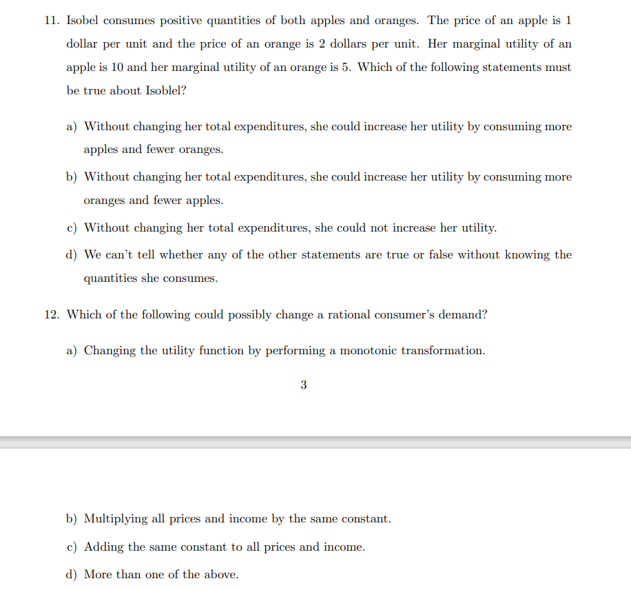 demand for good 1 is given by 121(1)], 11mm) : increases by