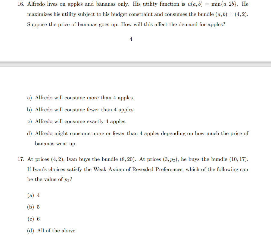 than 1%. (b) decrease by less than 1%. (c) decrease by exactly