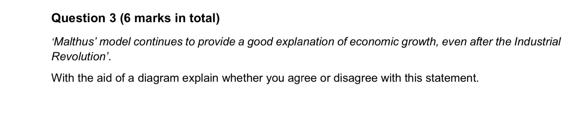  Please, help me th question Question 3 (6 marks in total)