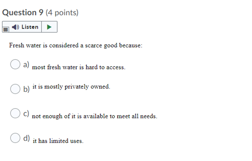hurt. (b) equity: it is unfair that some people are still paying