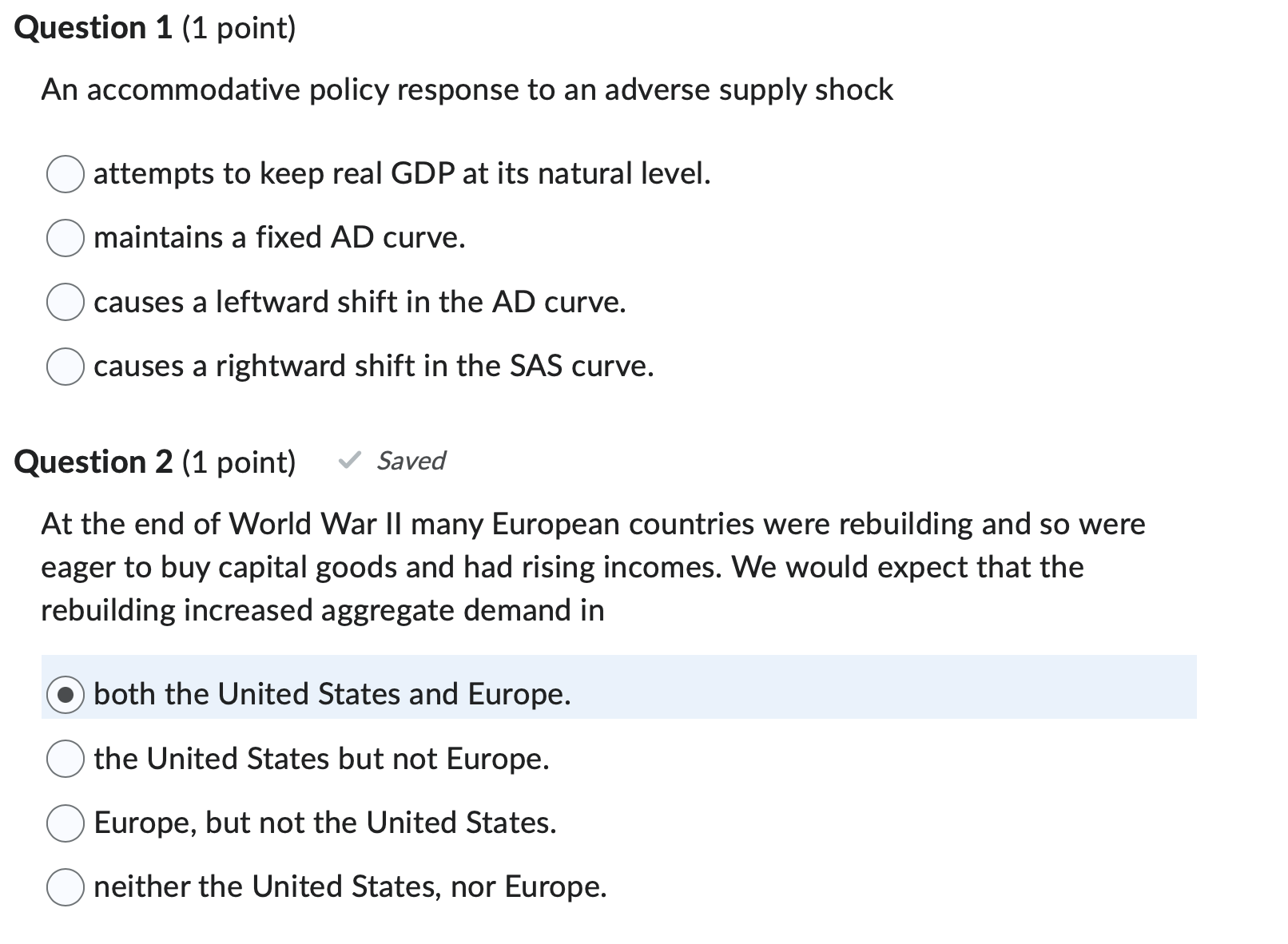 a result of an increase in taxes, in the short run 0