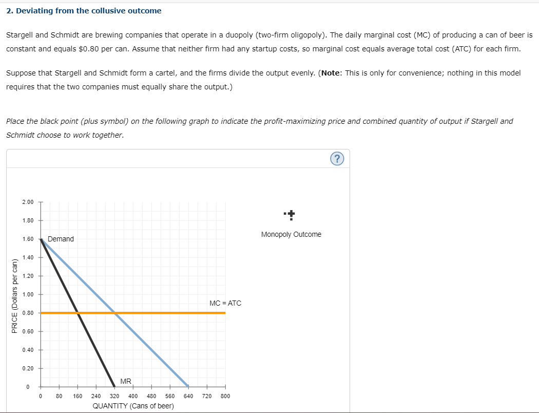 2. Deviating from the collusive outcome Stargell and Schmidt are brewing