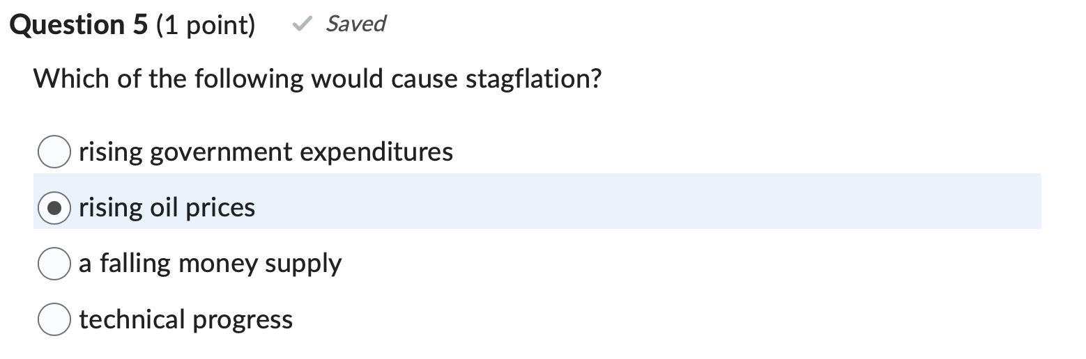 falls. 0 output increases and unemployment rises. 0 output decreases and unemployment