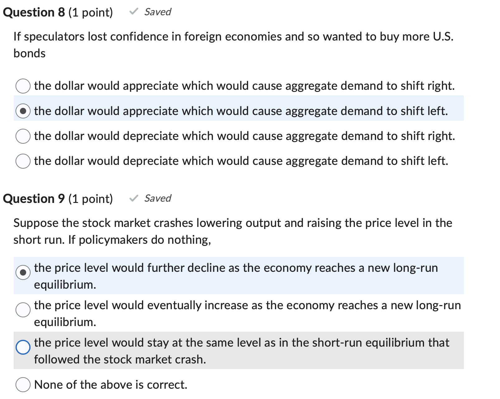 curve, the interest-rate effect refers to the idea that, when the price