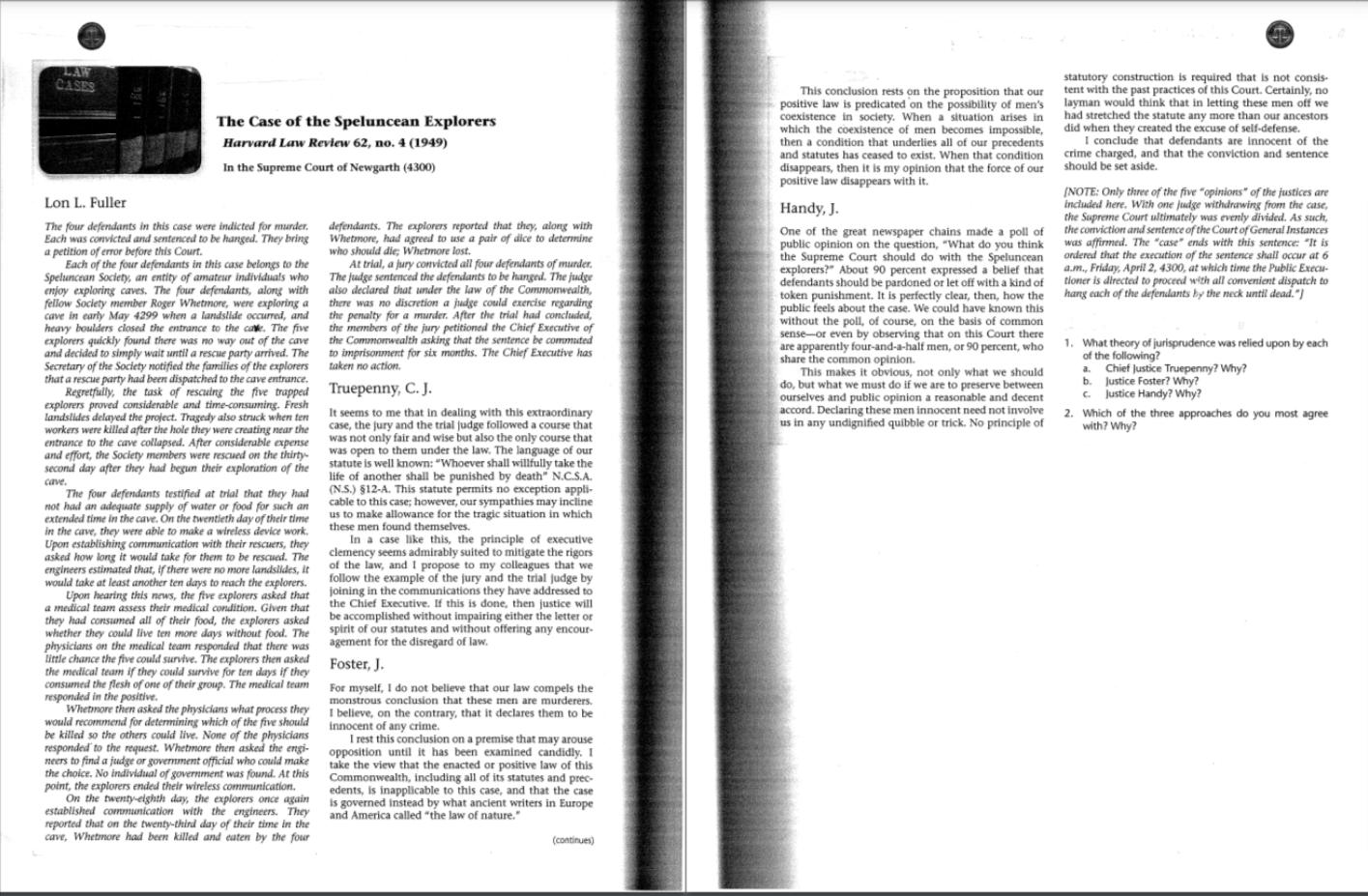 the case and then address the following: 1. Provide a summary of