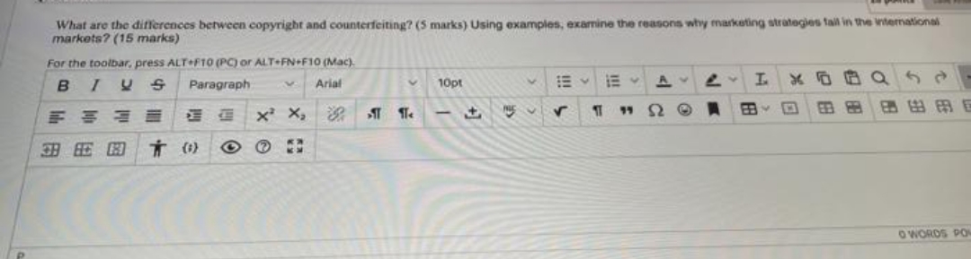 marks) Using examples, examine the reasons why marketing strategies tall in the