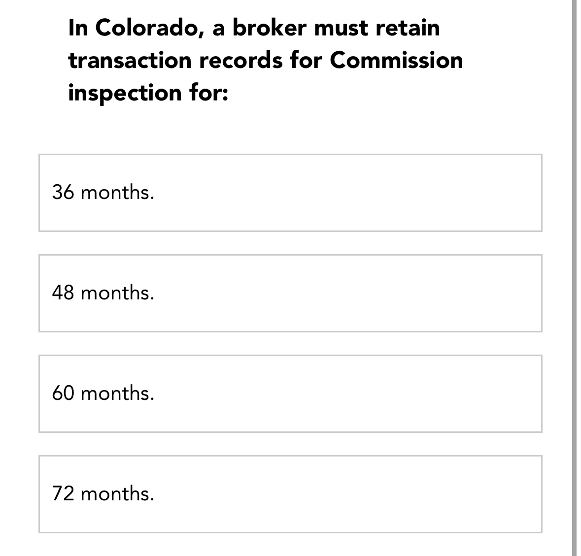 What is the correct answer to this question. This is for