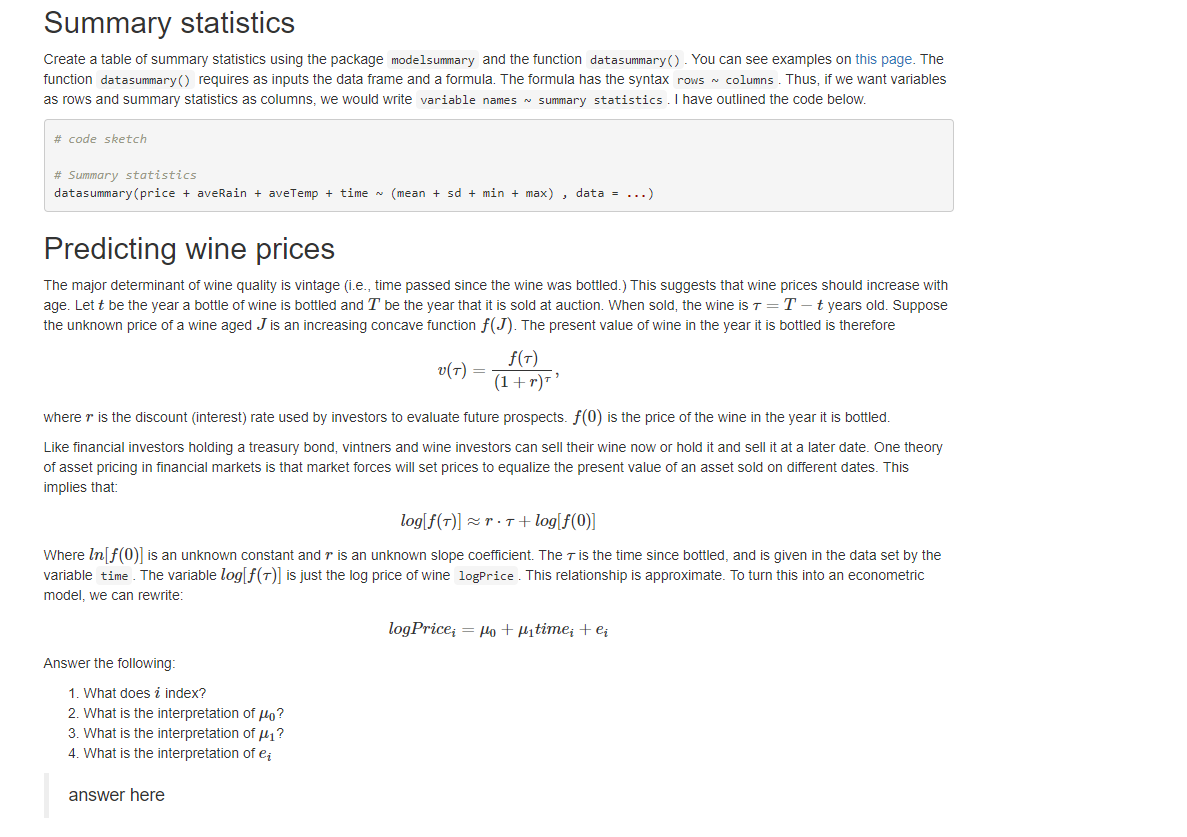 the code chunks, remember to turn eval = T if it is