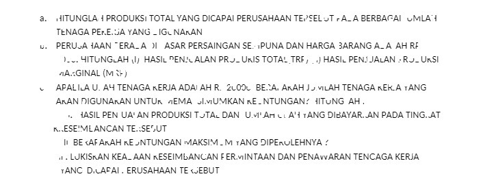 . "ITUNGLA PRODUKSI TOTAL YANG DICAPAI PERUSAHAAN TEPEELuT rA_A BERBAGAI TENAGA PEr.E.:jA