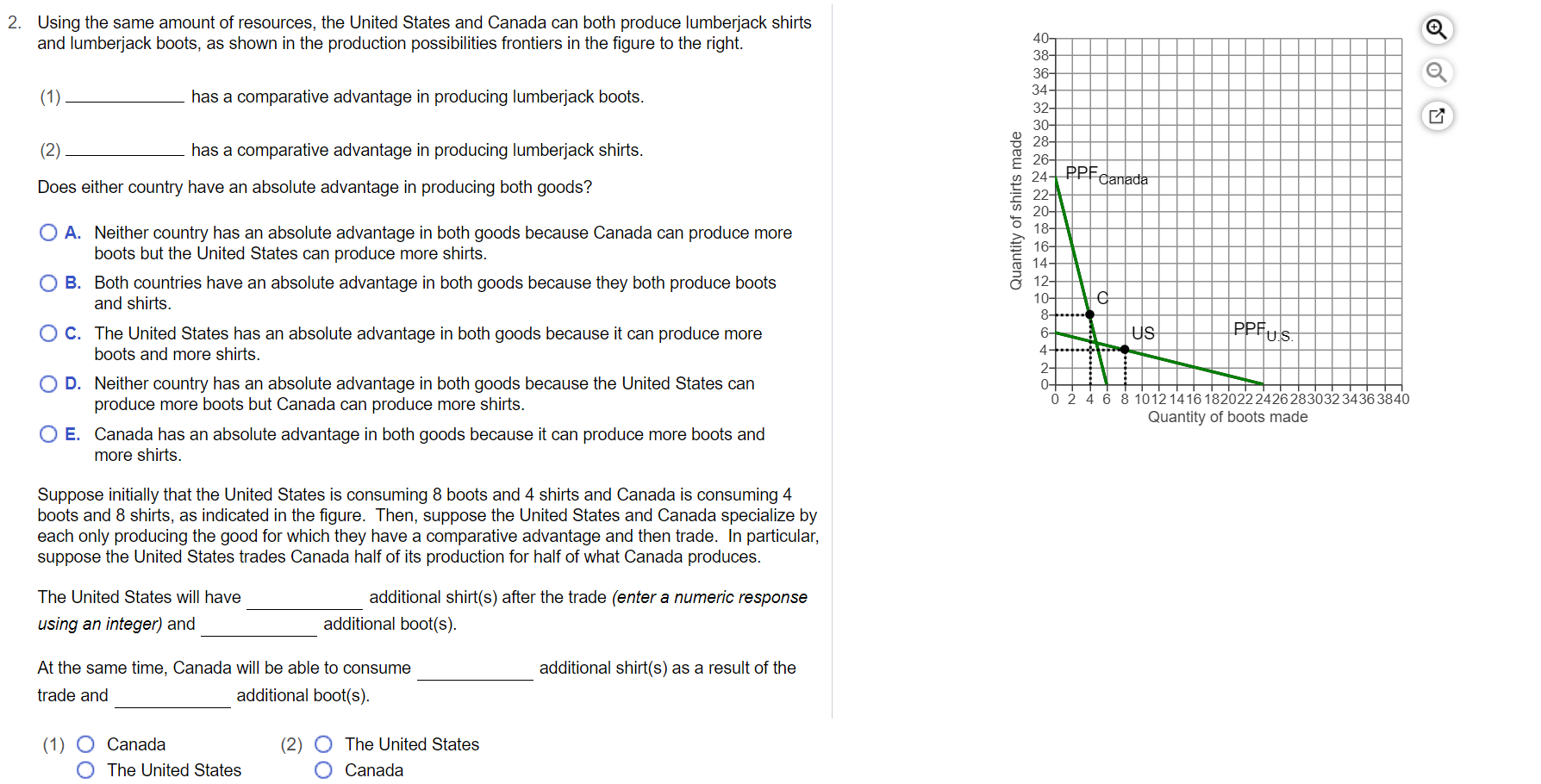 in other countries. (3) are taxes imposed by a government on imports