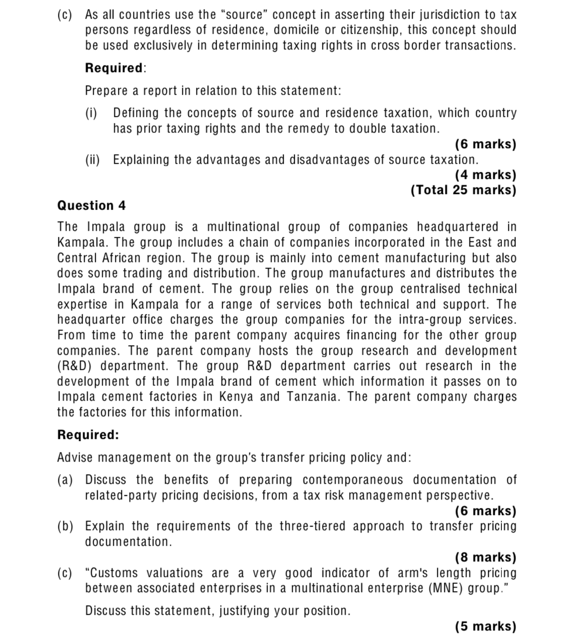 Shifting (BEPS) action plan which included mandatory disclosure rules. Required: (i) Explain