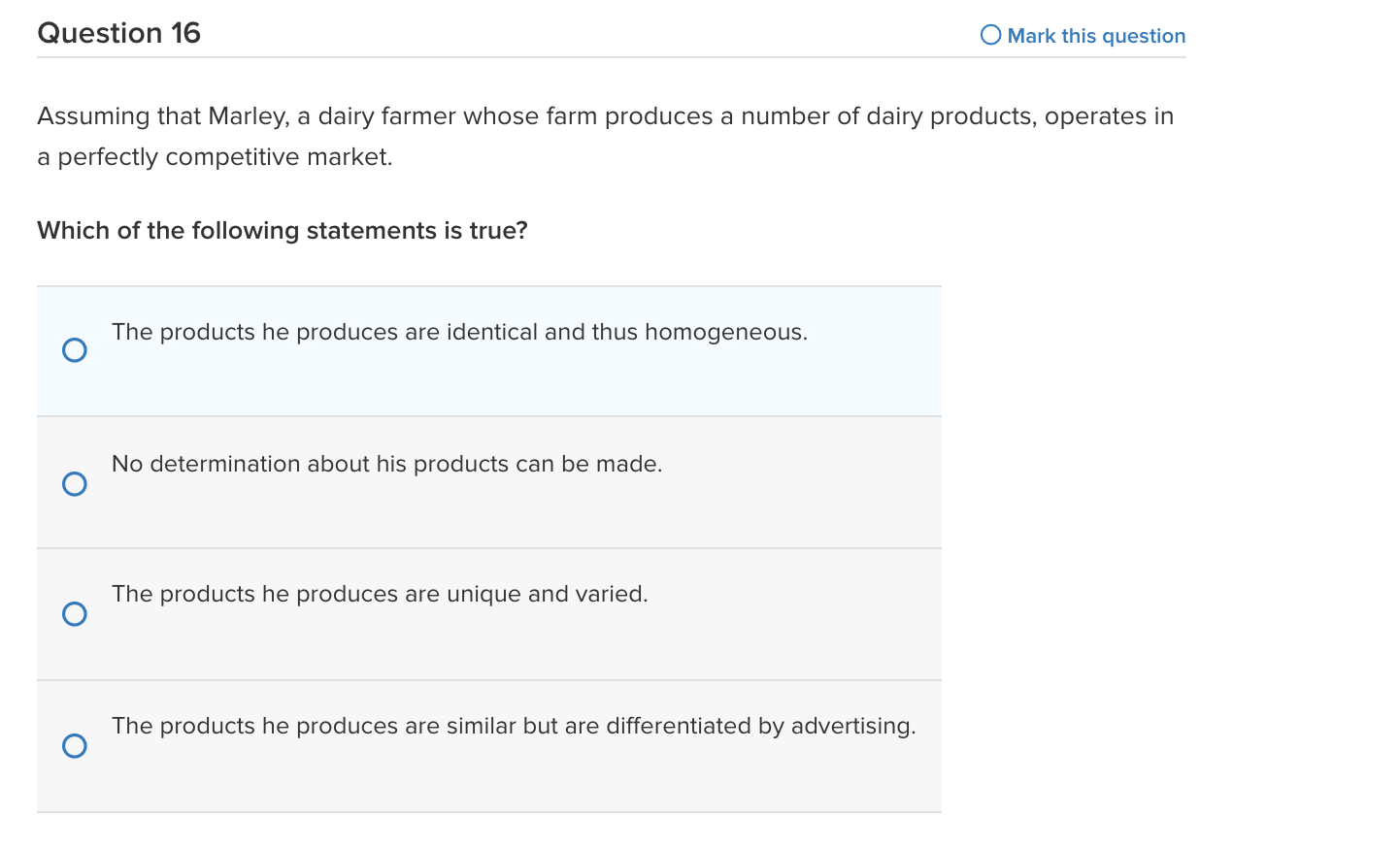 maximize their prot if the price of product is $5 and cost
