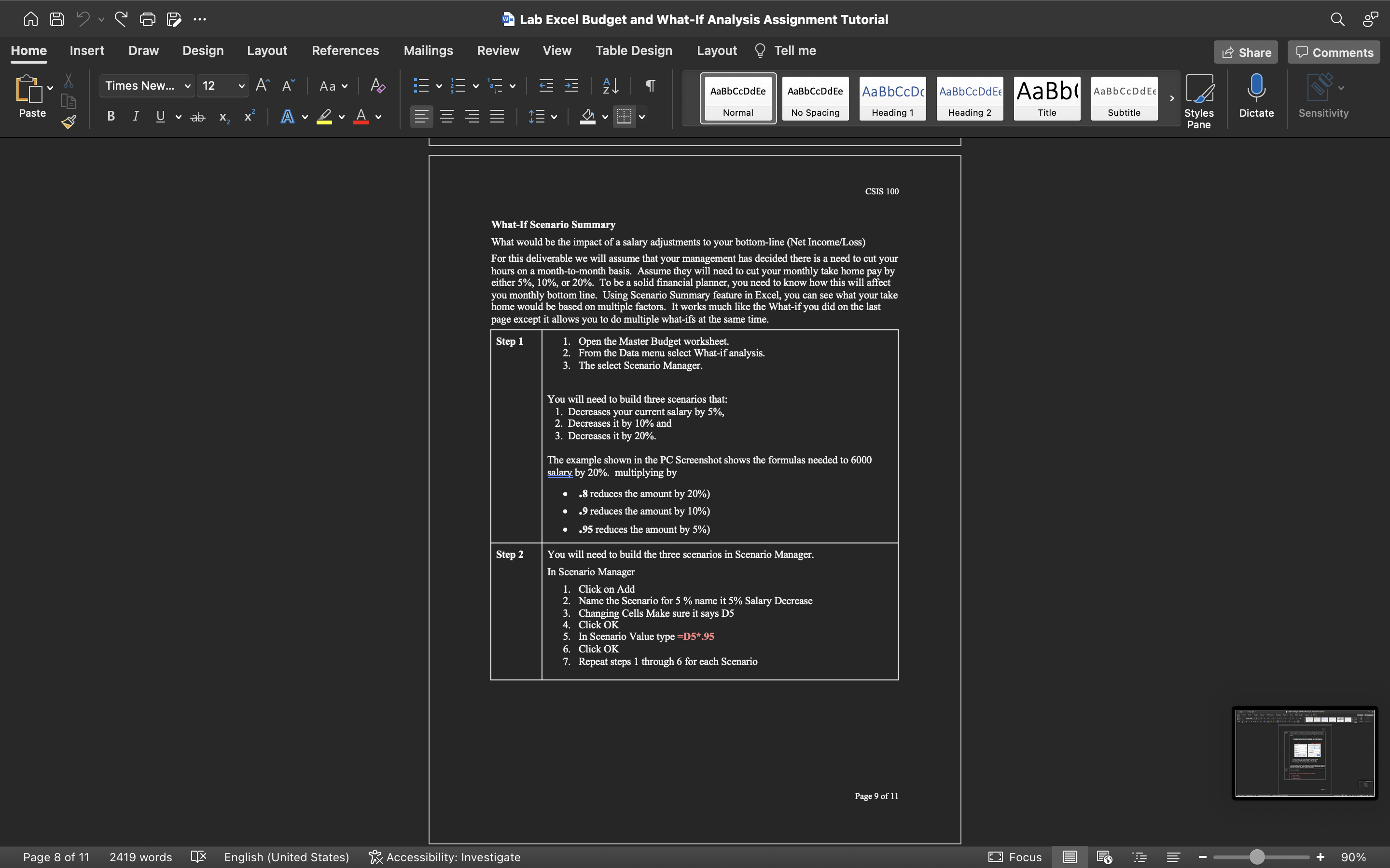 along with your question. In the end of this assignment, you will