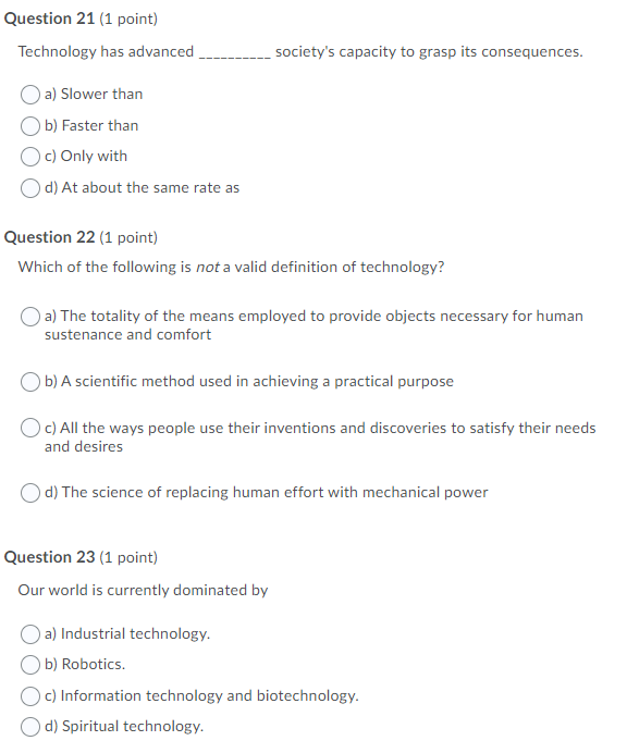 {:1 d} Imminent domain. Question 3' {1 point} Business that meets the