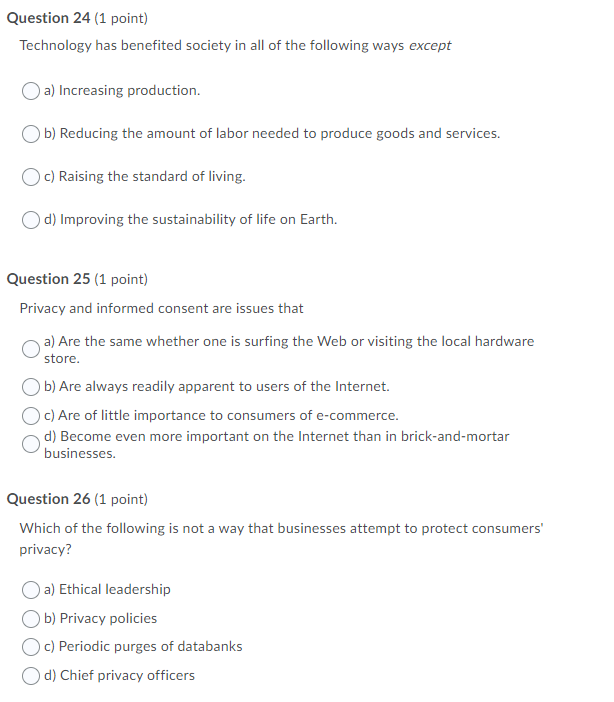 Question 19 (1 point) Tea Estates India, a subsidiary of Unilever, has
