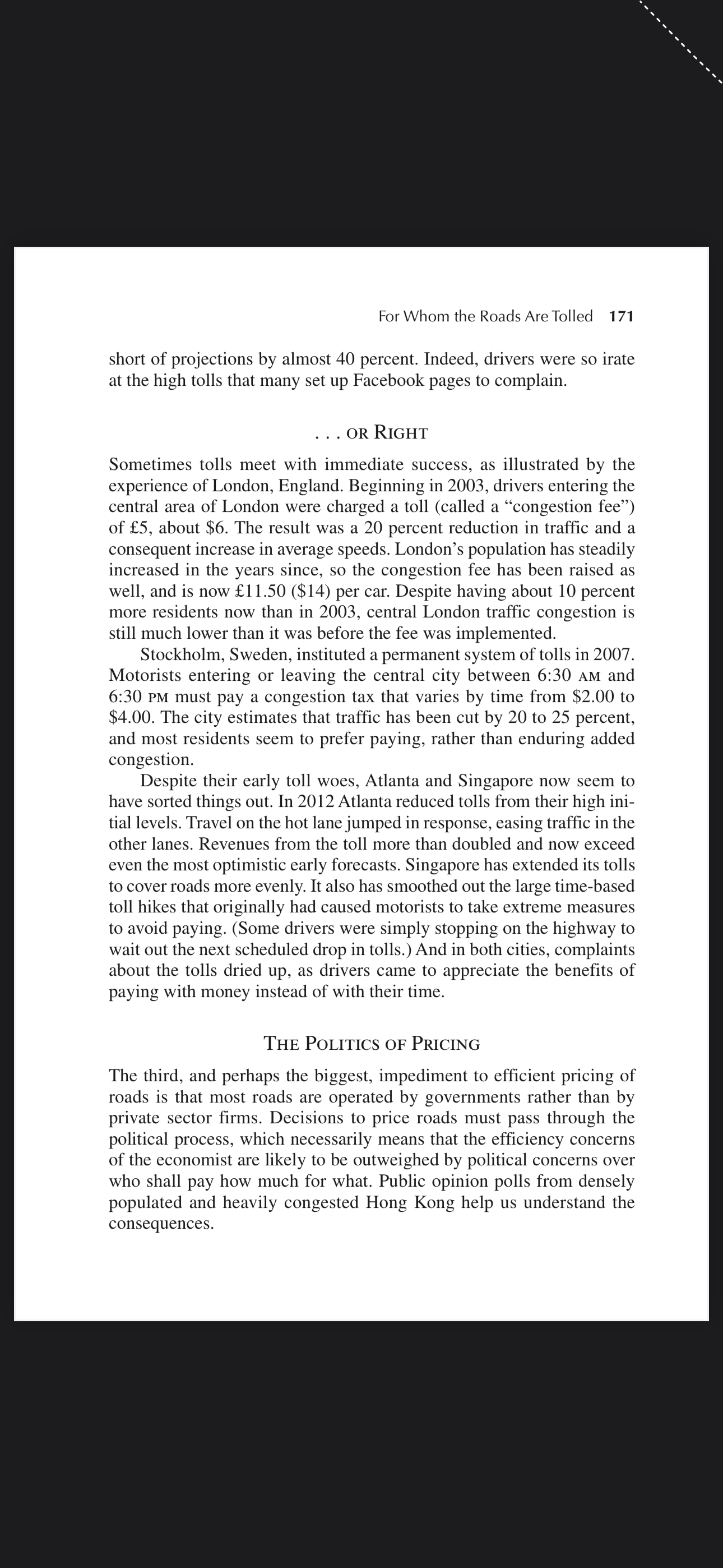 a complete halt. In these circumstances, each driver is implicitly using, without