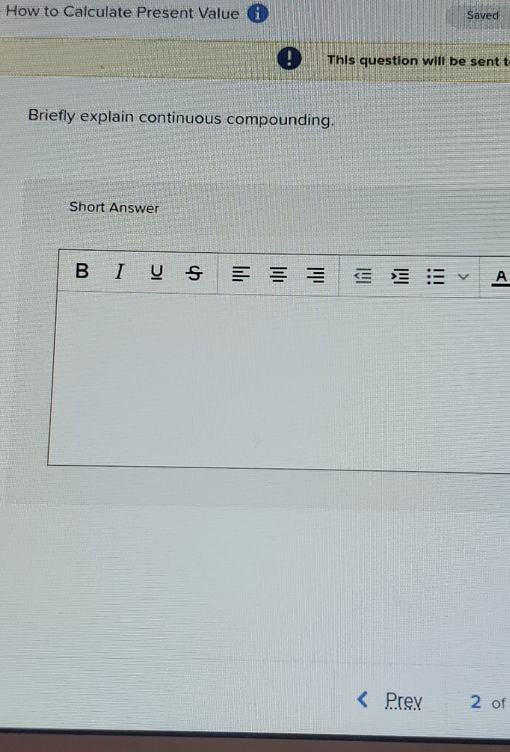  what is the answer How to Calculate Present Value Saved This