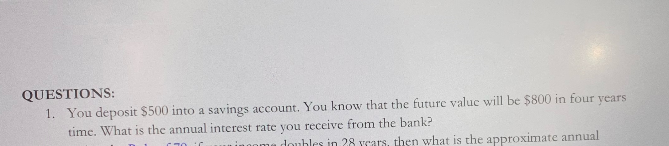  How to solve for this question? What formula to use for