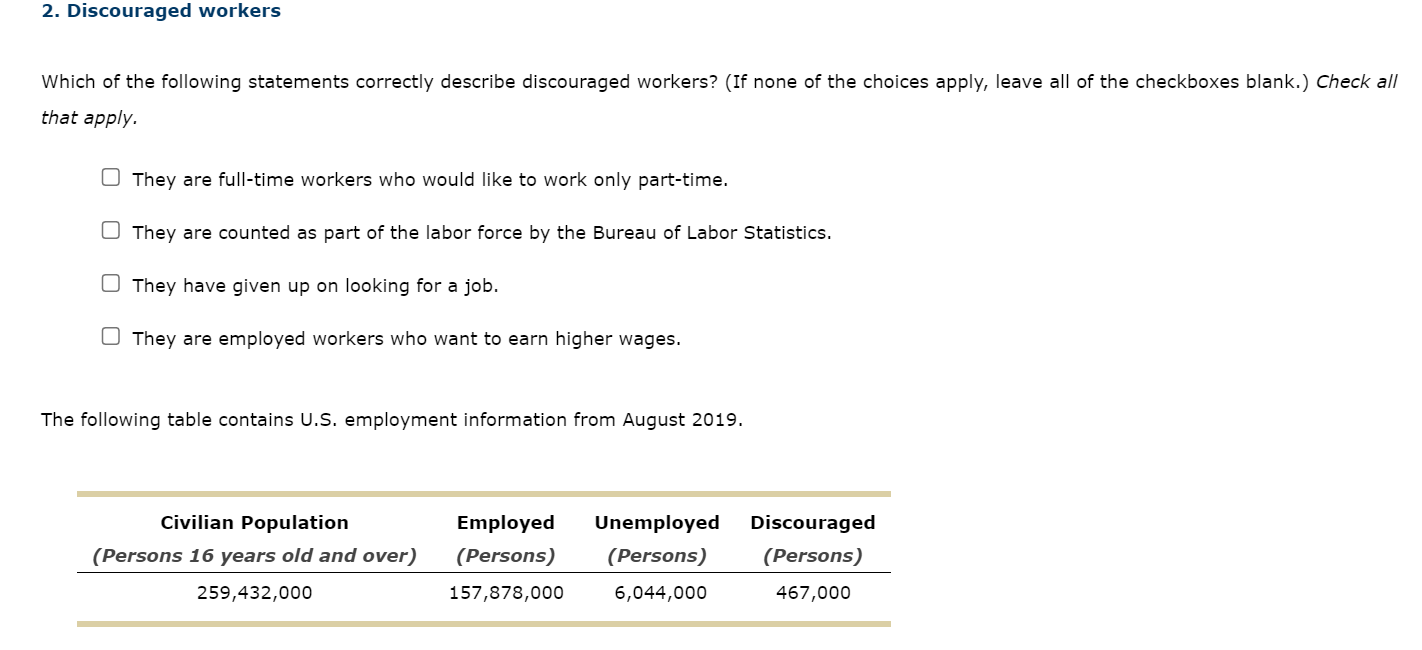 person's status as employed, unemployed, "not in the labor force" (if not