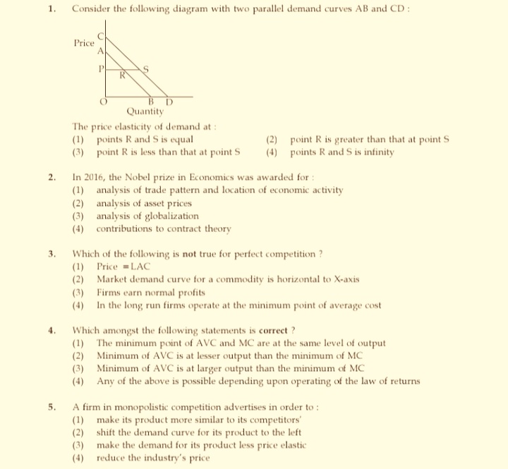 given and quantity data are given only for the year 2000 then