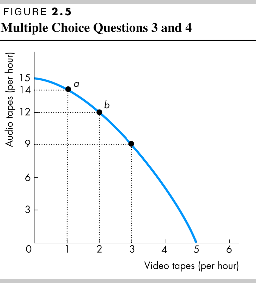 FIGURE 2.5 Multiple Choice Questions 3 and 4 a . .