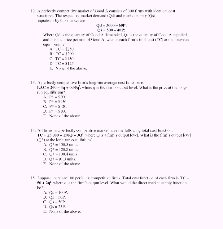 cost of $40. There is no total fixed cost. If the monopolist