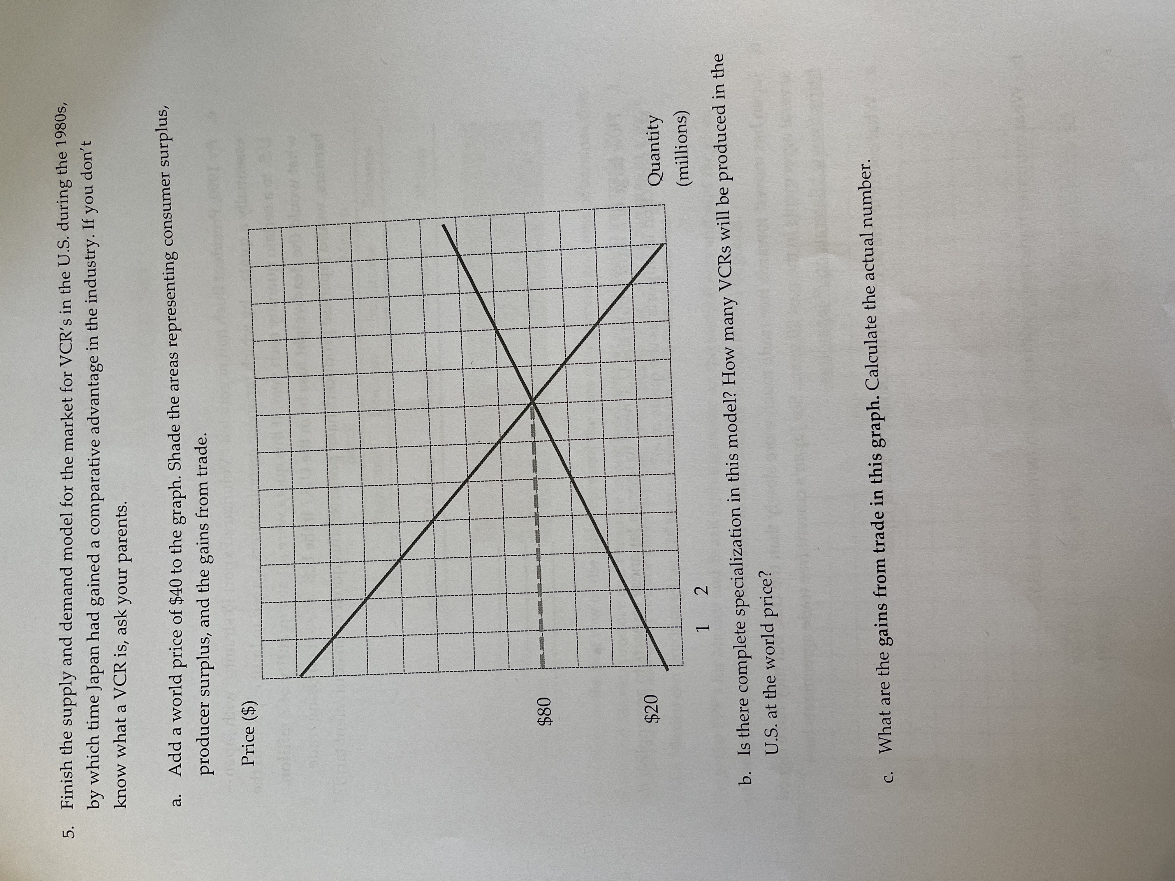 cars and Toyota cars between the U.S. and Japan. (Each country could