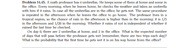 distribution (the distribution of Xo) is given by P[Xo = 1] =