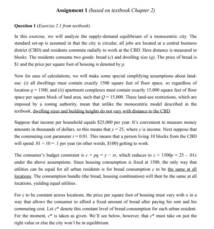 Assignment 1 (based on textbook Chapter 2) Question 1 (Exercise 2.