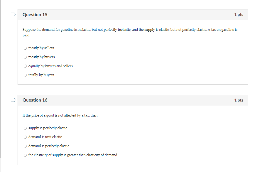 to O zero deadweight loss. O efficient production. O overproduction. O underproduction.