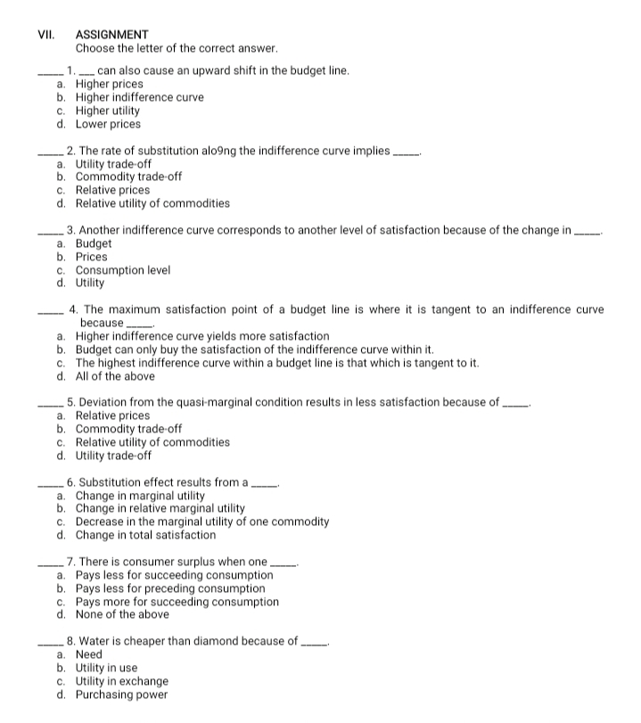price causes sales of the quality at which MR = MC. c.