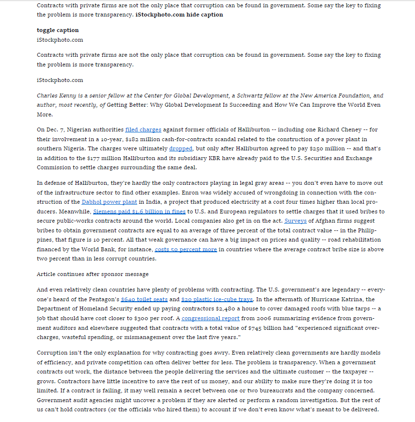 Read the attached article.Answer the question below. 1. What is main