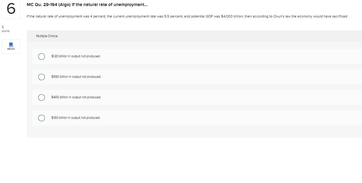 is $800 billion and there is a negative GDP gap of $50