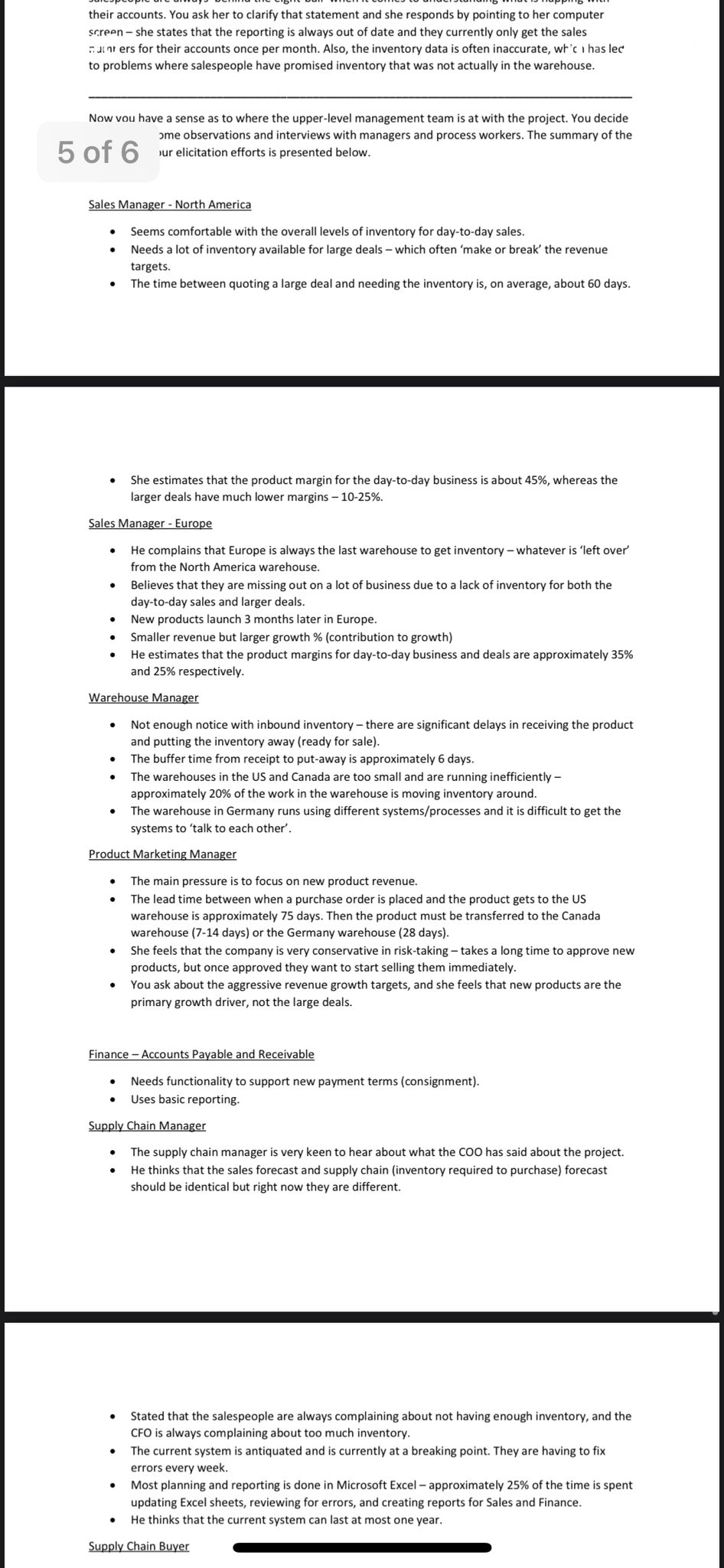 elements (like cost) and qualitative elements (such as ease of use of