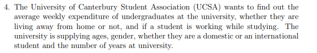 one way to minimise nonresponse to weekly expenditure.4. The University of Canterbury