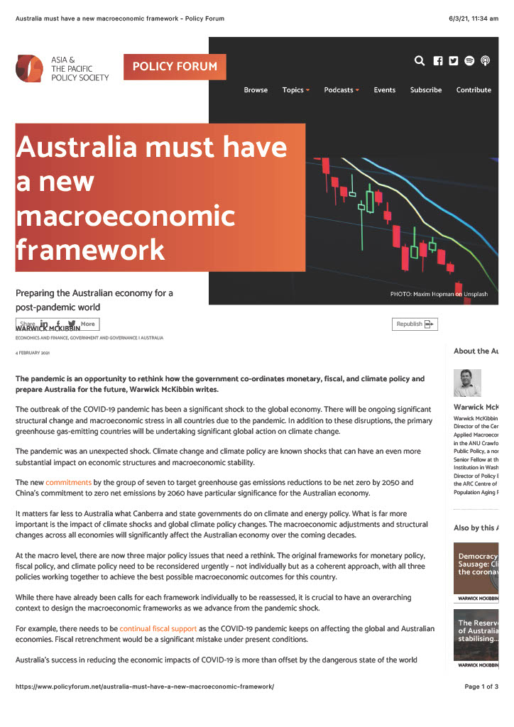  Questions 2 is based on an article published in the AFR